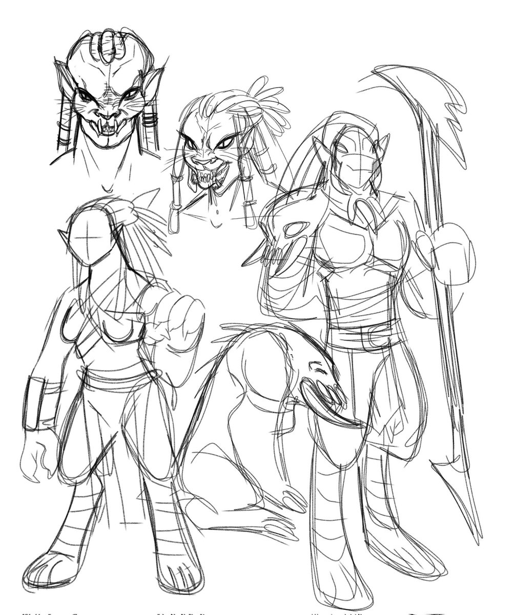RedramBa's tweet photo. I wanted to share more alien drawings https://t.co/3K0vjZ09bn