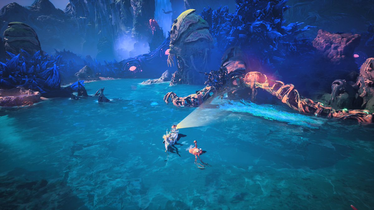 brianroscoe's tweet photo. Finished @DoubleFine's Keeper. &amp; have to say that this is one of my favourite games of this year.    Beautiful.   Hope they make a sequel.... check out my gameplay at https://t.co/HPdUQNpMem https://t.co/EmWIKnzng3