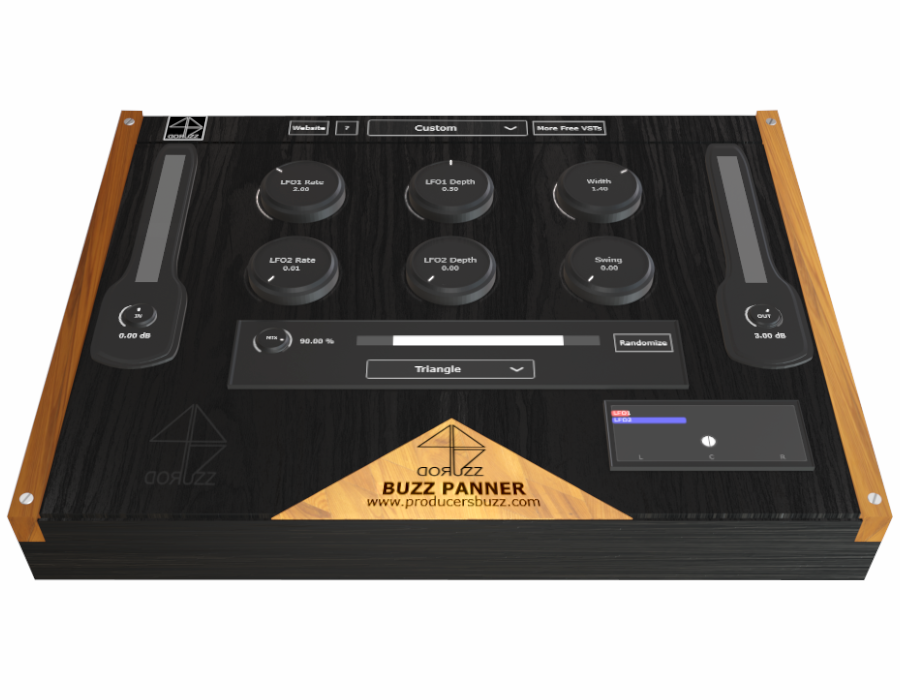 producersbuzz's tweet image. Info &amp;amp; Download --&amp;gt; producersbuzz.com/downloads/down… 
Buzz Panner VST Plugin is a Free Automated Left &amp;amp; Right Stereo Pan Effect VST Plugin
- 60 Free Presets  
- Free to Download 
- VST3/AU

#musicproduction #flstudio #musicproducer #melody #samples #drumloop #vst #synth #SynthesizerV