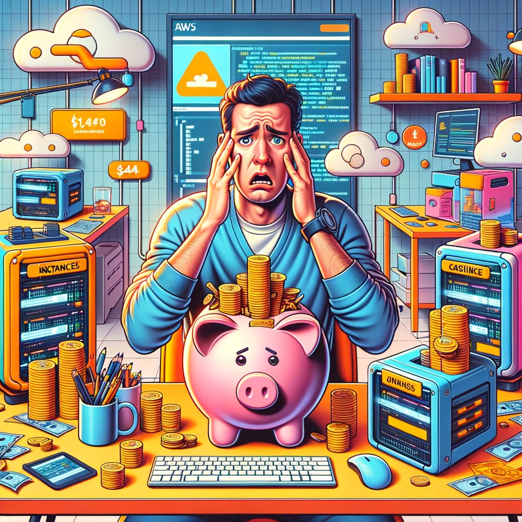 LogiCloudTech's tweet image. Why did the AWS developer go broke? Because he kept forgetting to terminate his instances! 💸 #TechHumor #CostSavings #AWSexpert