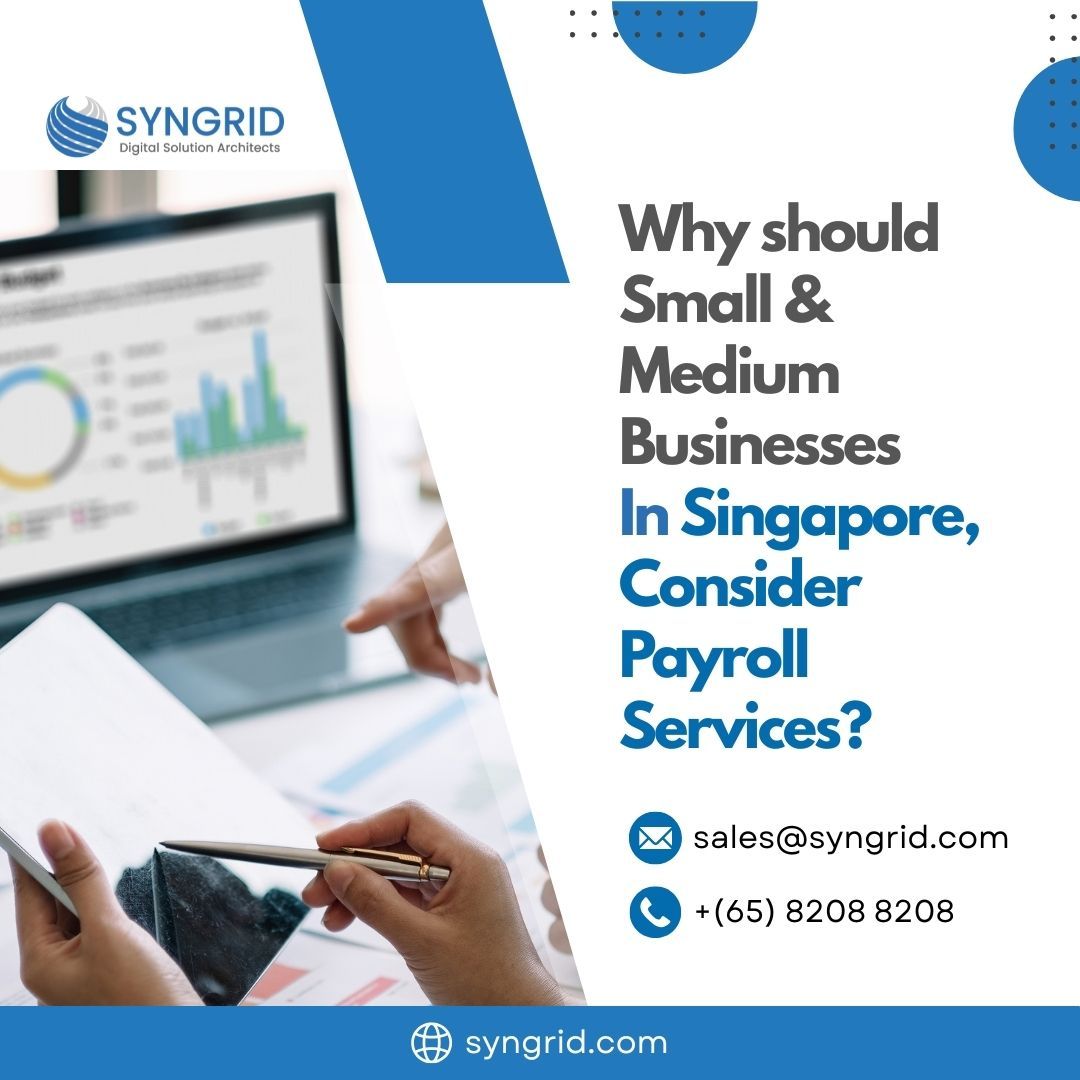Syngrid_IT's tweet image. 🚨 #BlogAlert!
Why should Small &amp;amp; Medium #Businesses in #Singapore consider #PayrollServices? 💼
Outsourcing #payroll helps save time, cut costs, and ensure compliance — letting you focus on growing your business!

👉 Blog Link: syngrid.com/global-payroll…