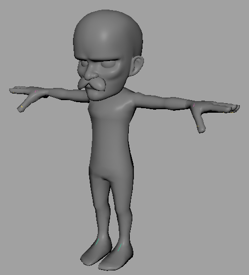 AnimaHakase's tweet photo. Mayaを2022から2026にした
Lambert1のテカリ具合がZbrushっぽくてよい！
モデリングうまくなったと錯覚させてくれる
（図はいまさらNPCの素体を作っているところ） https://t.co/hyfwvcKTQO