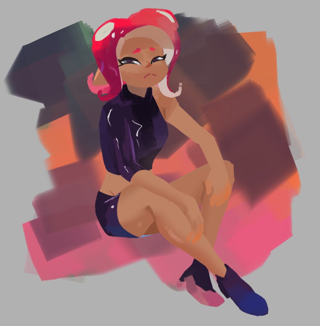 Agent 8 doodle I did in vc