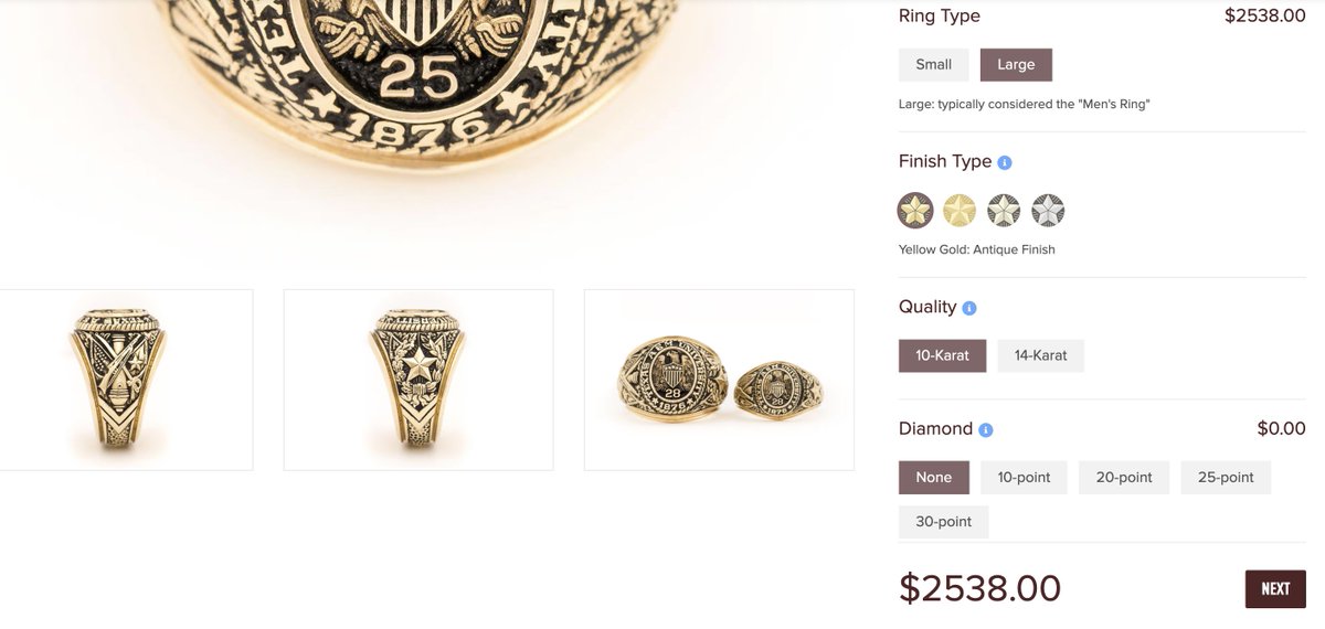 yihonganthony's tweet photo. I wonder how long this can continue. This is the base men's ring https://t.co/BW6quwT80s