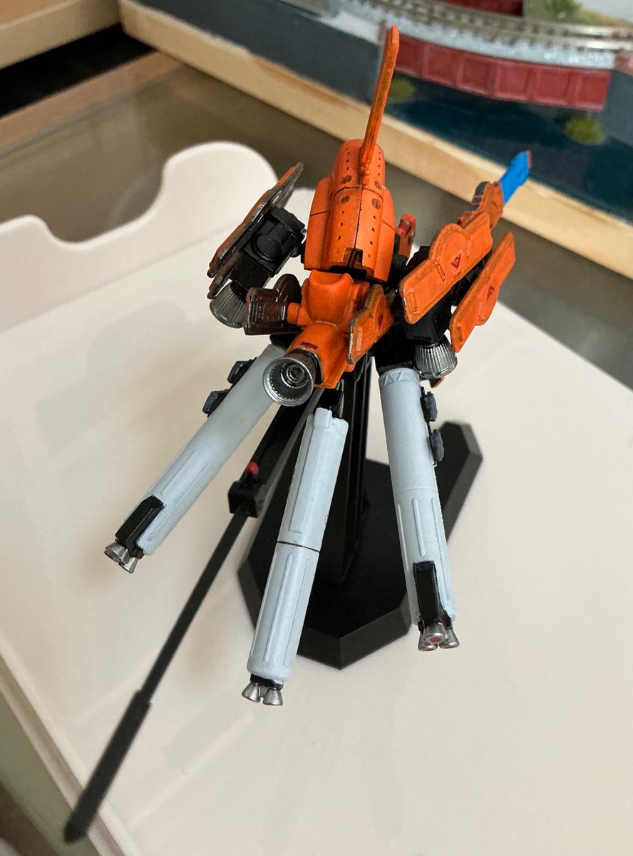 tarobetamisuke's tweet photo. キハール製作
デカールを控えめに貼る
一応、この辺で完成としておこう
#ガンプラ　#キハール https://t.co/hsmhT3UjXS