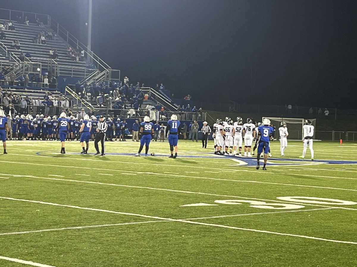Great crowd here at RDI Stadium on the campus of St. Xavier for our round 2 playoff game. Let’s go, Hawks!