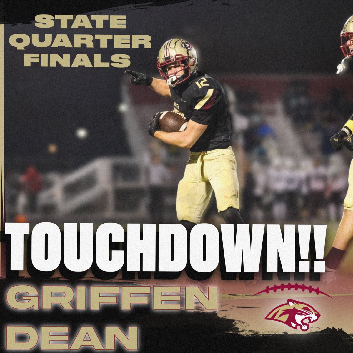 TOUCHDOWN GRIFFEN DEAN!!! 7-0