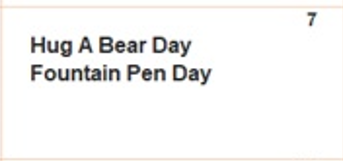 TourGuideTed's tweet photo. What's today? (bit late but had to post!) 

Why not send a formal written (in fountain pen ✍️) request to Hug A Bear! 🫂🧸 https://t.co/PfIlTmcnM4