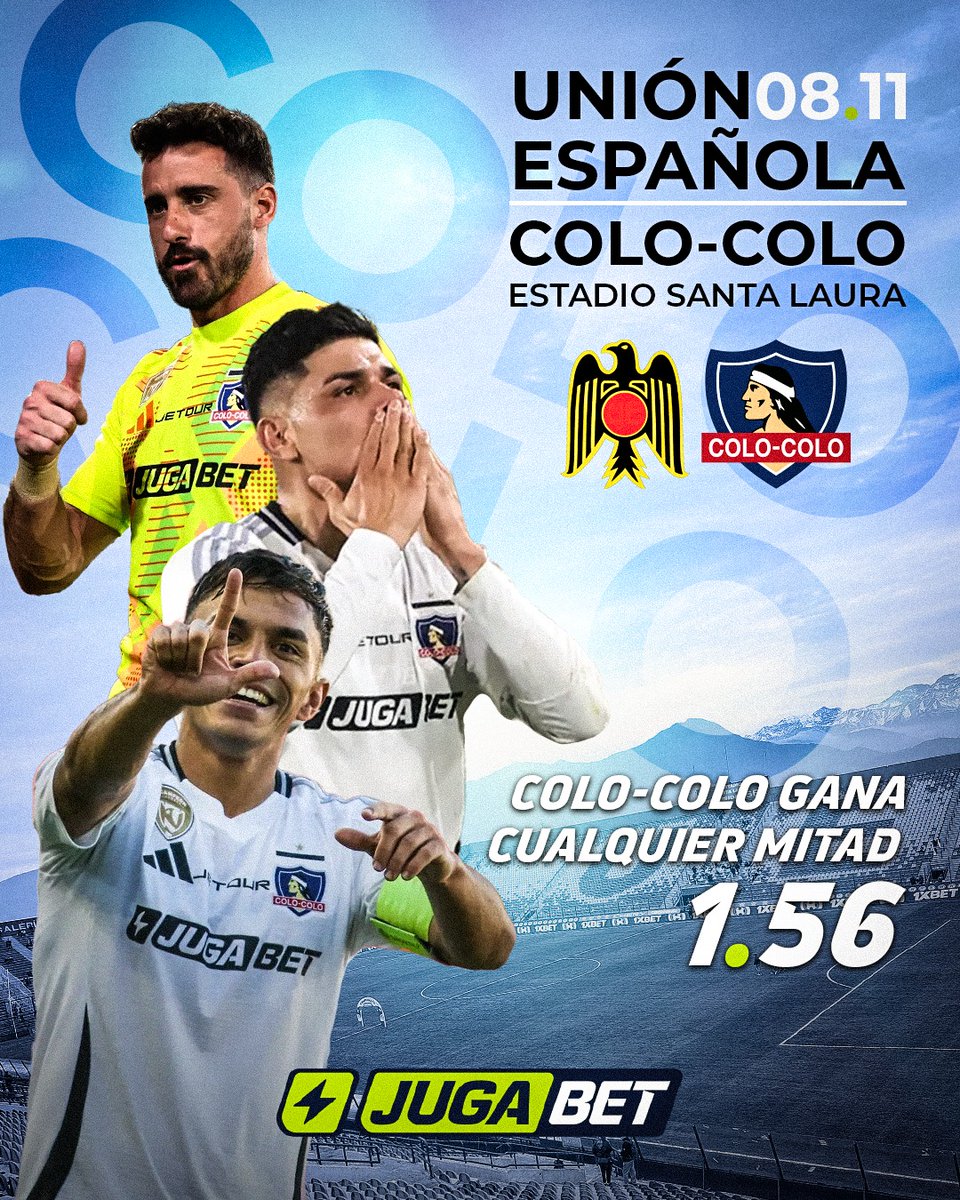 ⚽ Duelo clave en Santa Laura 🔥

La Unión busca oxígeno, pero el Cacique va con todo por esos puntos que lo acercan un cupo para torneos internacionales ⚫⚪

¡Vamos con todo, Colo-Colo! 💪