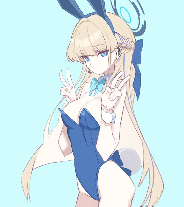 トキ(ブルアカ) ,トキ(バニーガール)(ブルアカ) 「ブルアカ」|はあと（HEART）のイラスト