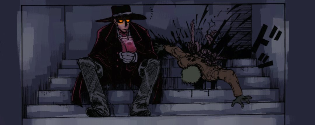 Essa cena podia ter no anime #Hellsing