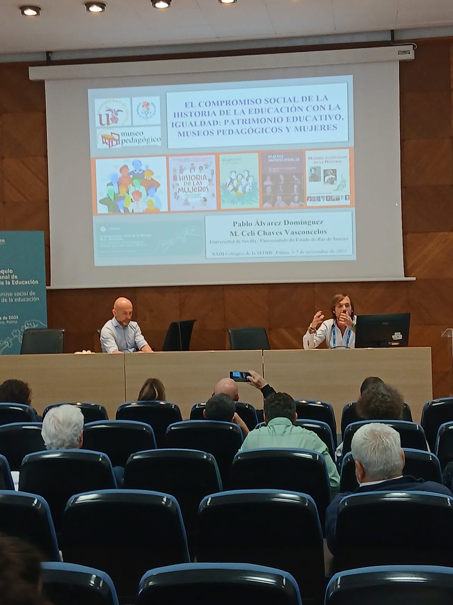 Mi intervención en el XXIII Coloquio Internacional de la SEDHE: El compromiso social de la Historia de la Educación. PALMA, 7 de noviembre de 2025.