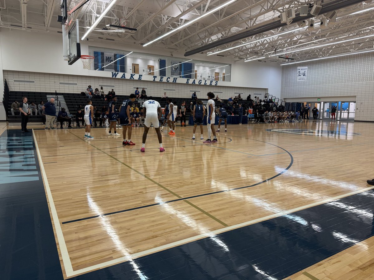 2025-26 <a href="/WakeTechMBB/">Wake Tech Men’s Basketball</a> home opener is underway! Good luck this season Eagles! 🦅 ⬆️