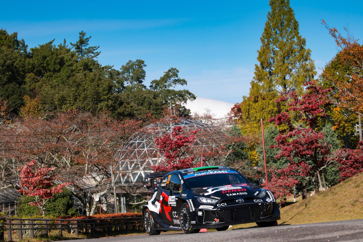 TGR_WRC's tweet image. Another 2nd fastest time for Elfyn in SS9 Ena ahead of Taka, Sami, Seb and Kalle.

#ToyotaGAZOORacing #GRYaris #WRC #RallyJapan 🇯🇵