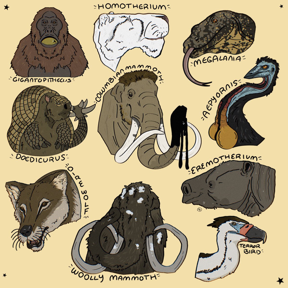 astrapionte's tweet image. PREHISTORIC PLANET : ICE AGE OUT NOV 26 only on Apple TV!
…
#paleoart #pleistocene #megafauna