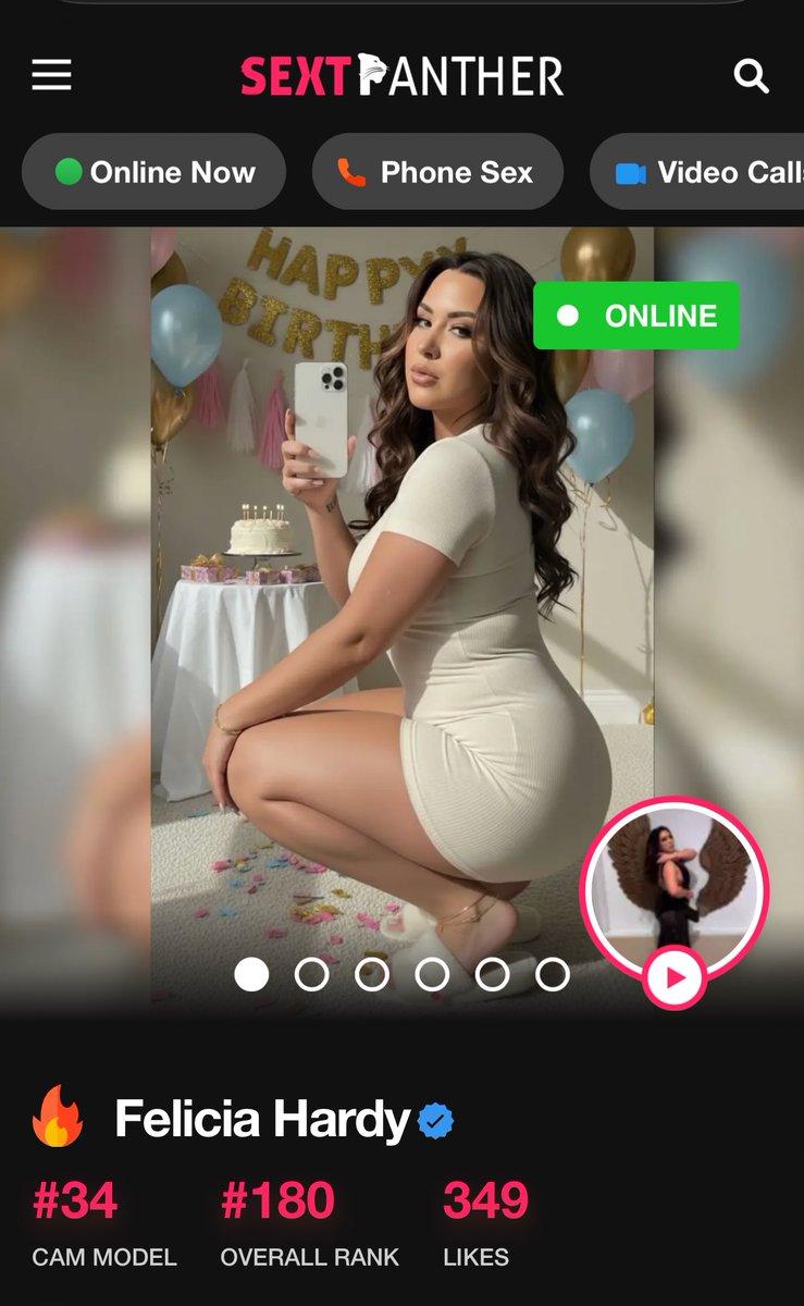 Calls are on..cum see why I am trending 🔥 
<a href="/SextPanther/">SextPanther</a> 
sextpanther.com/feliciahardy