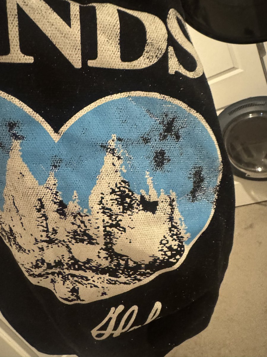 demidevelle's tweet photo. hey @anthonyli my tote bag got dirty at the show and i washed it inside out and the print is coming off :( is there any way i can get a replacement or a refund or something? https://t.co/ksVfT0izSI
