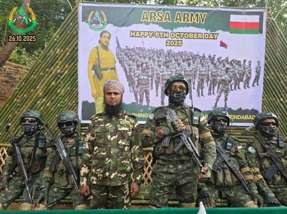 Population burst country of Bangaladash’s invasion to Myanmar since long century, now using proxy army ARSA invaded to Arakan, arm power and training provided by BGF to all terrorist , are ongoing looting, rape village girls, killed native including Hindu villagers under attack