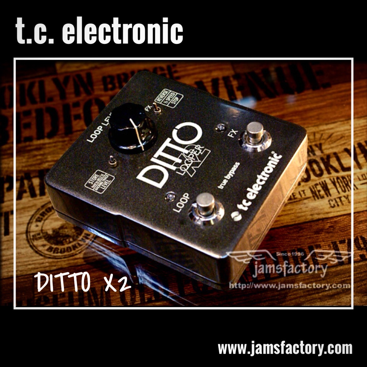 ジャムズファクトリー(エフェクターショップ) on X