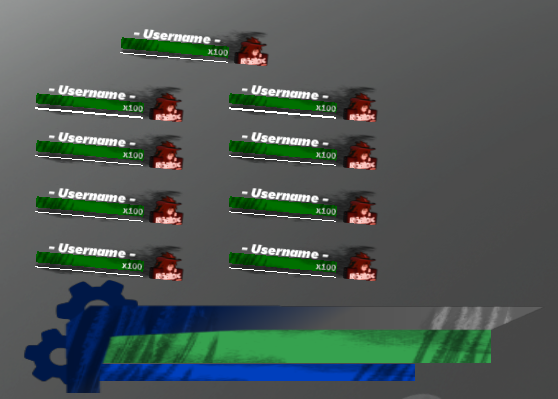 ItsQuanX's tweet photo. Rate the UI I made the health and stamina while a friend made the survivor UI and I kind of changed it a bit #ROBLOX #RobloxDev Im not the best at UI. 😔 https://t.co/7B8gWYq4Eb