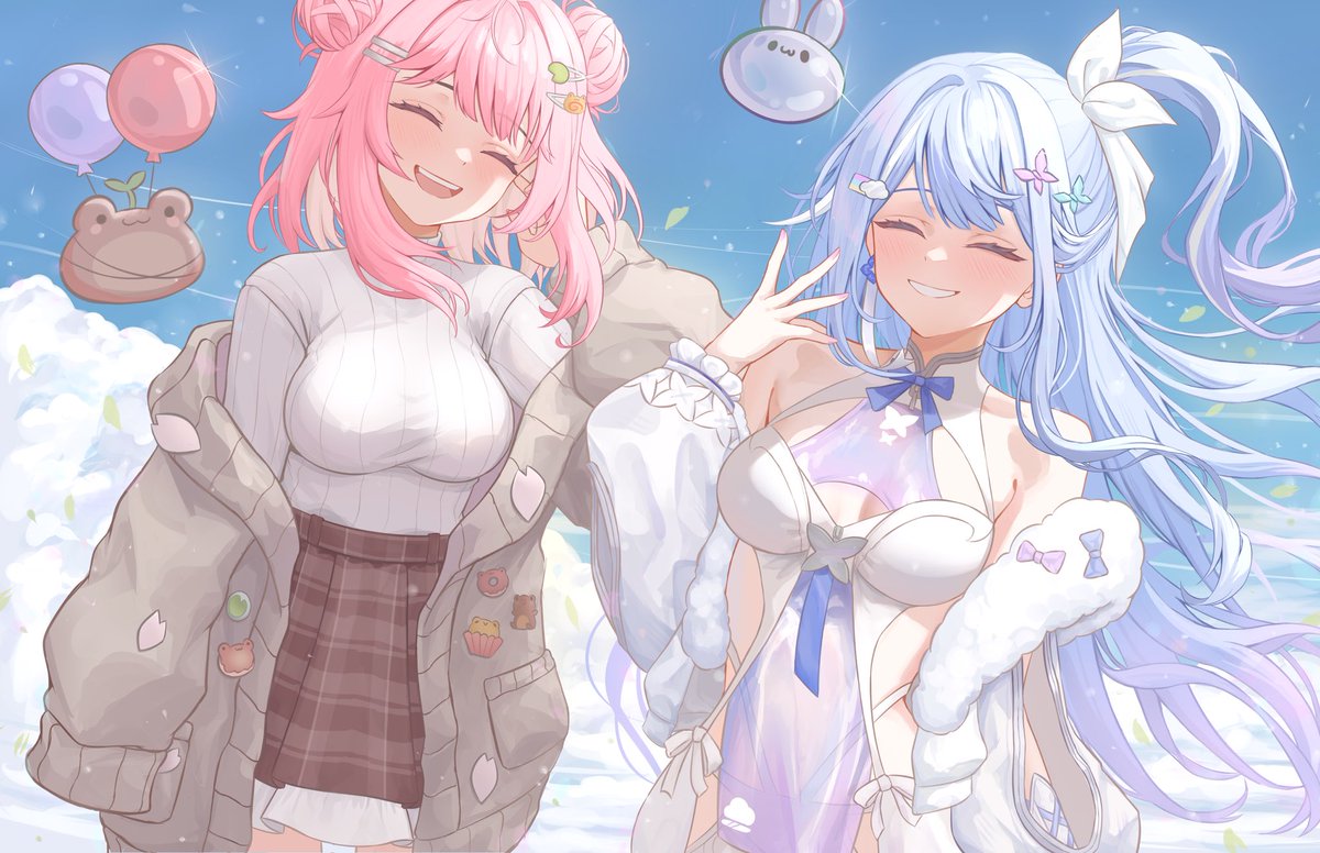 allicoh's tweet image. head in the clouds °.⋆🫧•˚☁️