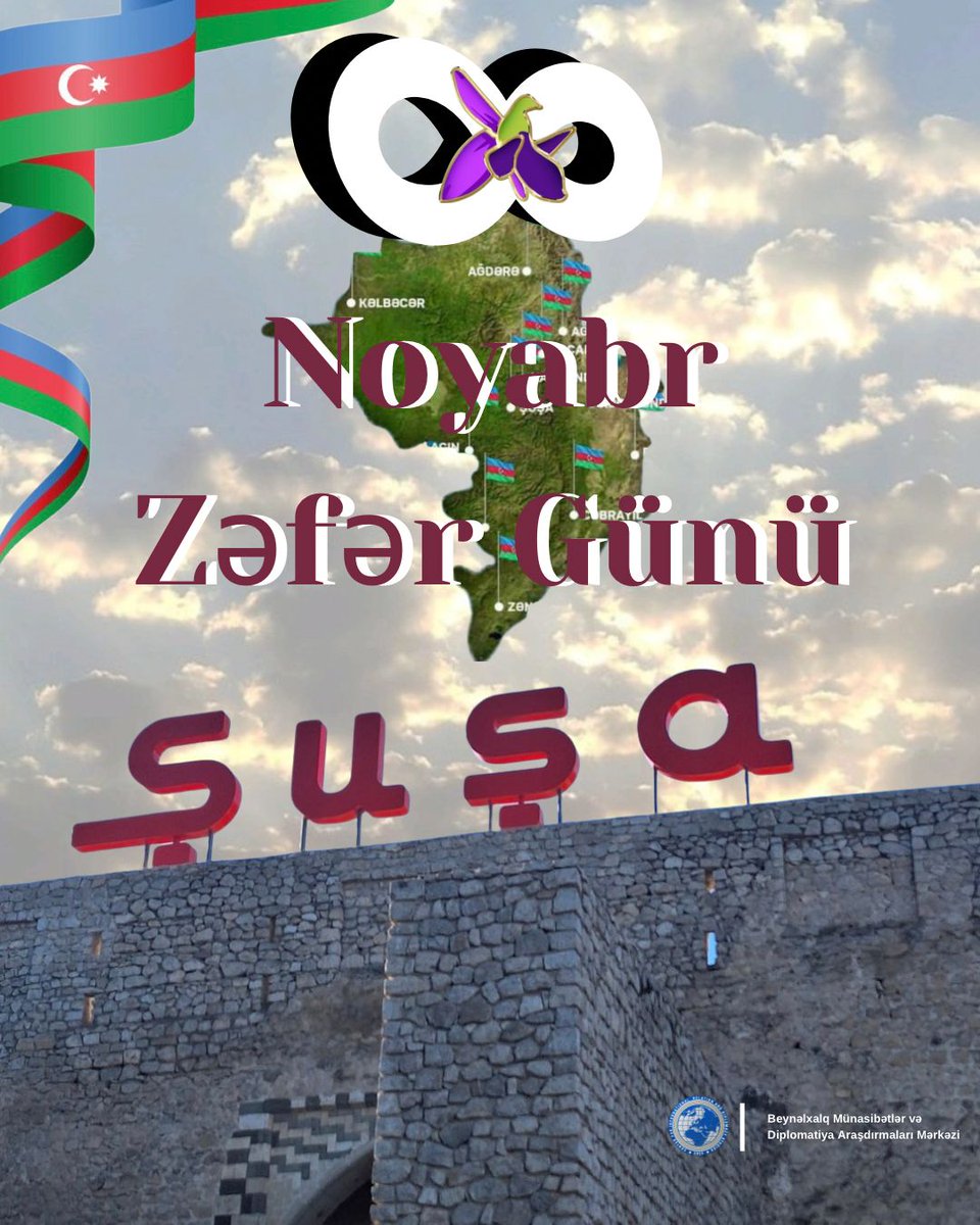 8-Noyabr millət olaraq qəddimizin dik dayandığı gündür.🇦🇿🌟🇹🇷