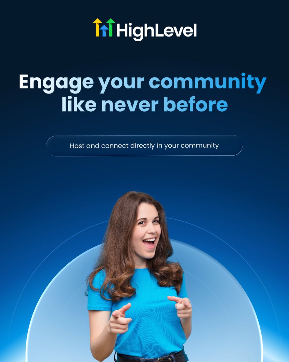 gohighlevel's tweet image. Go live. Go bigger. Go all-in with your community.
This is how you build connection at scale. 💥

Catch all the LevelUp releases in our blog → gohighlevel.com/post/levelup-2…

#HighLevel #CommunityPlatform