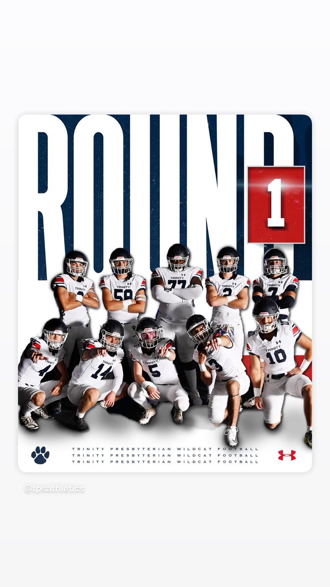 TPSAthletics1's tweet image. Round 1! Let’s GO! #trinitywildcats #trinityfootball