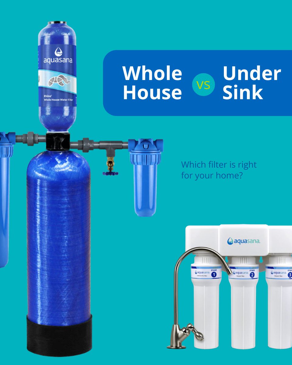 Starting your water filter journey? Let’s make it simple: whole house vs. under sink.

Learn which solution works best for your family.
pulse.ly/az38k8kkqw