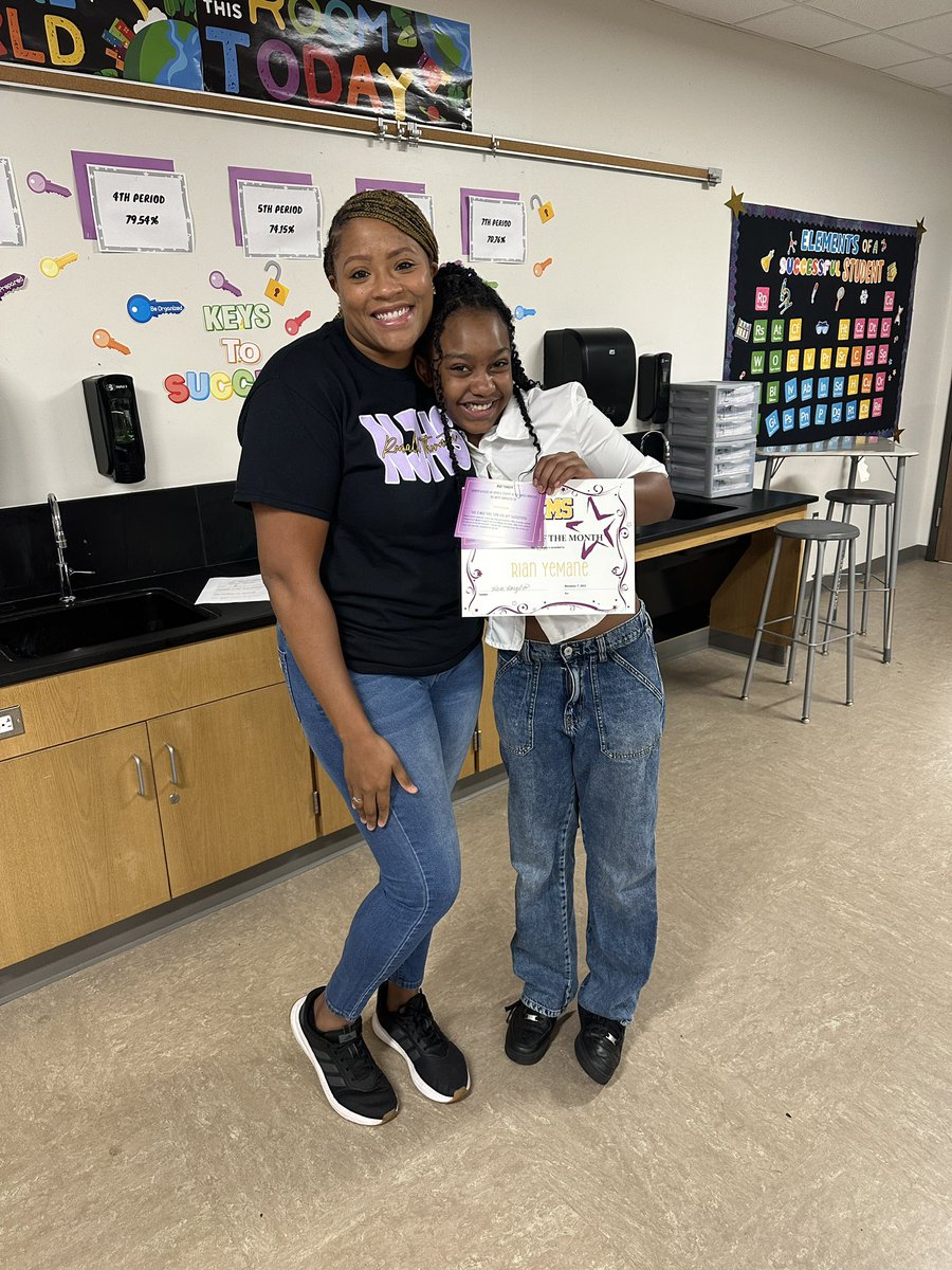 My babies 😭
Student of the Month breakfast 💛

Teaching is heart work. Choose to care and they’ll always remember how you made them feel. <a href="/RTMSThundercats/">Ronald Thornton Middle School</a> <a href="/FortBendISD/">Fort Bend ISD</a> #LeadthePAC