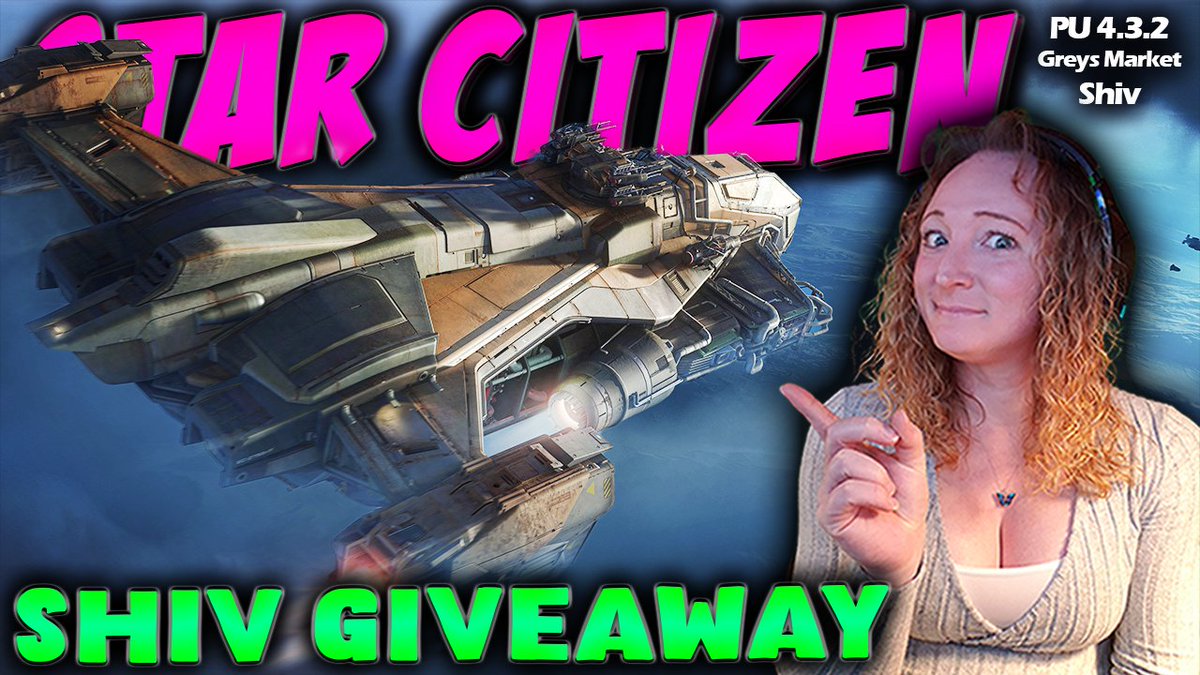 emilys_game's tweet photo. 🔥 Win a Grey’s Market Shiv (LTI) + 2955 CitizenCon Goodies Pack!  Ship courtesy of my friends over @RobertsSpaceInd!

💀 Fast. Gritty. Unapologetic.  

All details in the video!

🎥 https://t.co/irbyQqZcvx

#StarCitizen #Shiv #Giveaway #Ad https://t.co/tQjU8mEcV6