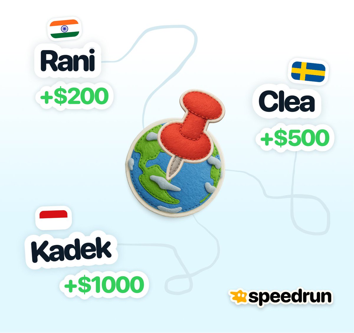 Speedrun tweet media