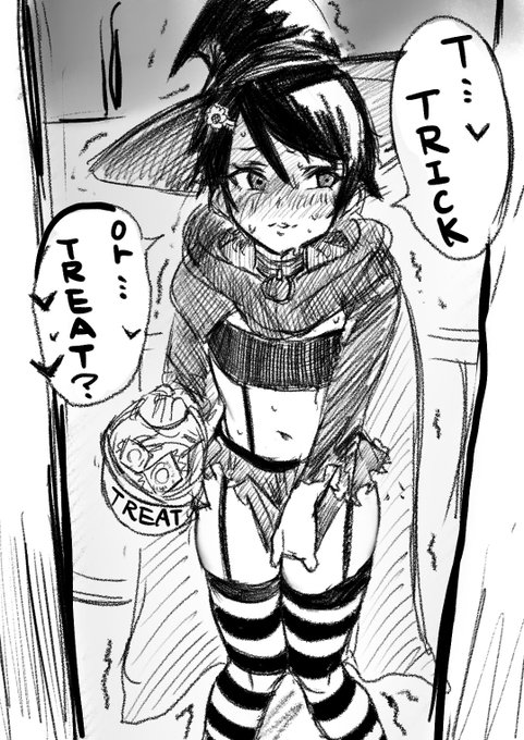 ハロウィン忘れてました…
トリックオアトリート! 