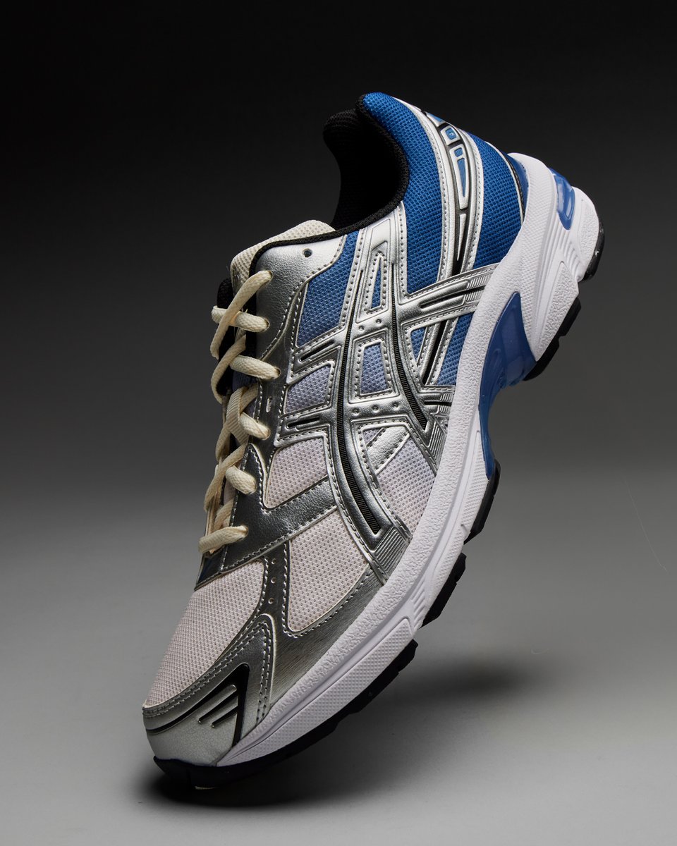 Ad: Foot Locker Exclusive ASICS Gel-1130 'Cream/Pure Silver/Navy' on sale for $80 + FREE shipping, use code TAKE20 => tinyurl.com/4dvypwtr