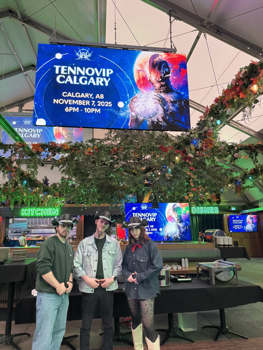 Yeehaw - #TennoVIP Calgary 🤠 see you soon!

<a href="/moitoi/">Megan Everett</a> <a href="/whereachipera/">Sam Chipera</a>