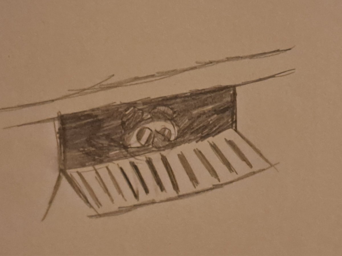 Arcad108's tweet photo. I remembered that the TV special of #It, Pennywise was played by Jim Carrey who also played as Eggman in the #SonicTheHedgehog movies so I made a sketch of Eggman
#shitpost https://t.co/Vap4UftQMC