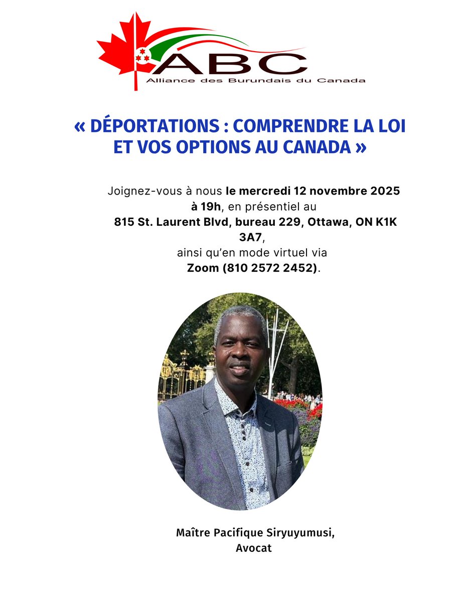 Alliance des Burundais du Canada tweet media