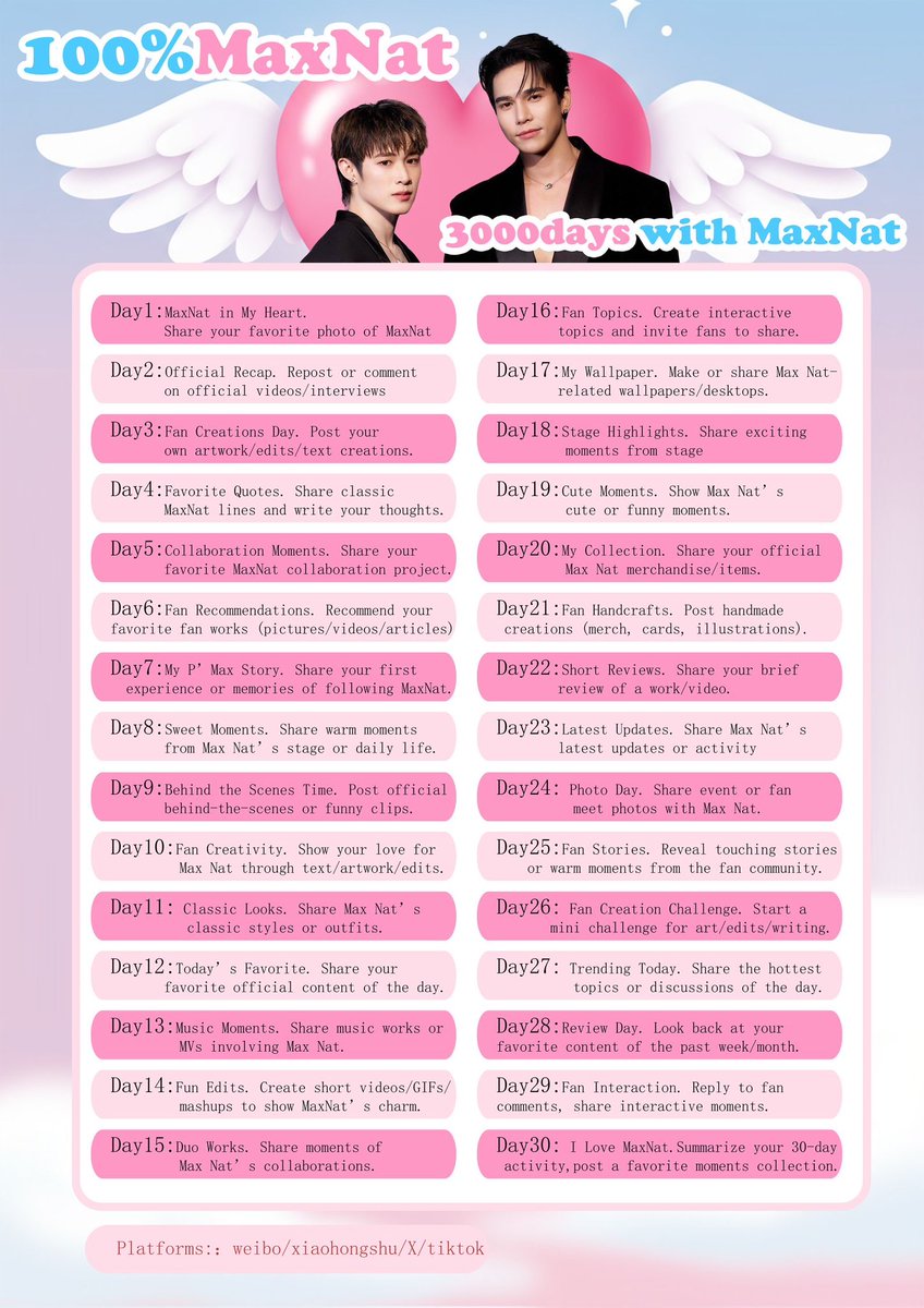mnwonderlandcn's tweet photo. Day8:Sweet Moments.
Share sweet moments from Max Nat's stage or daily life.
#MaxNat #mmaxmax #natasitt https://t.co/jCTU1XPMBp