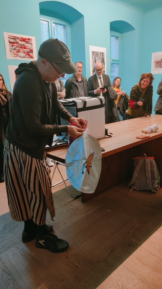 What an amazing day at <a href="/artontezos_/">Art on Tezos</a> Berlin. So much great art, so many interesting people!