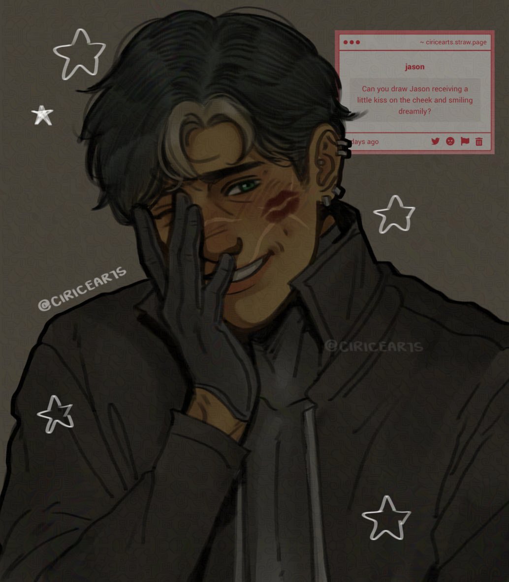 idk if this is exactly "dreamily" but oh well hehe #jasontodd #redhood