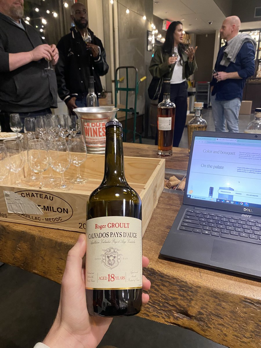 DIARY OF A WINE SHOP //
Nerd-forward day! Left: the legendary Luis Seabra, pointing out the crus of the Douro. Right: first inaugural Friday spirits, feat. an 18-year Calvados. #spirits #wine