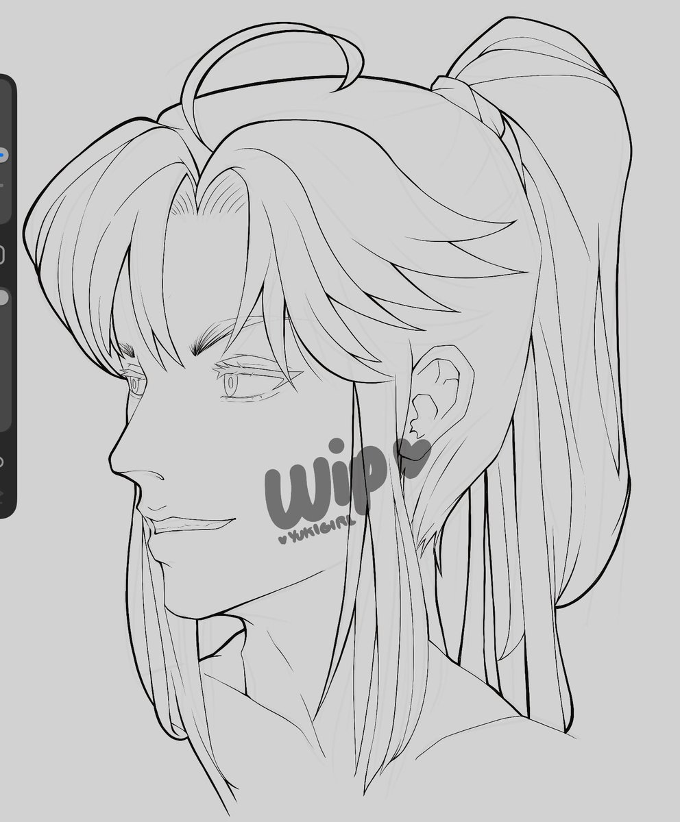 Line art finished #WeiWuxian #MDZS