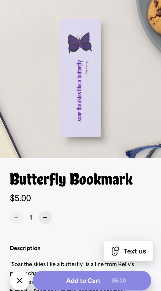 I’m selling bookmarks now as merch that goes with my poetry chapbook published by #BottlecapPress! Soon, I’ll be selling signed copies &amp; stickers!
 
Buy my bookmark here ($5 each): …y-esparza-merch-and-books.square.site/#AOlMbx

Buy my poetry chapbook here: bottlecap.press/products/aspoke