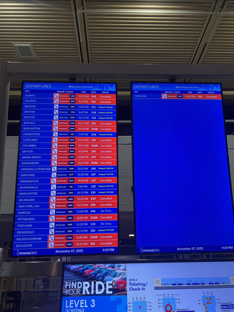 Bets on if my flight to Bangor actually happens? Already had a mouse running around the terminal asking for food.