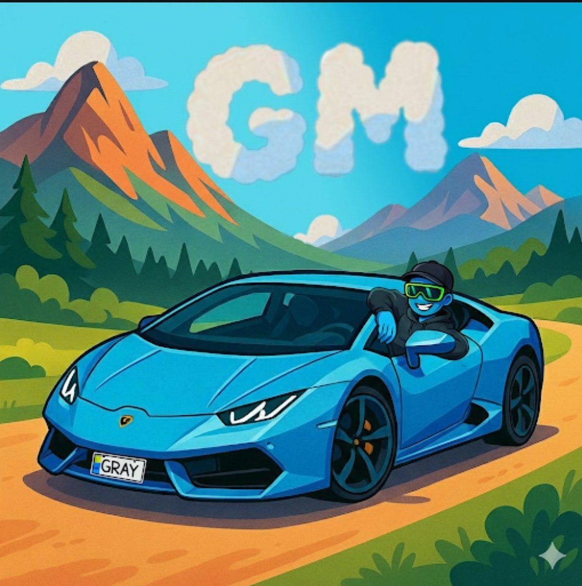 0x_Gray's tweet image. Can I get a GM🌞