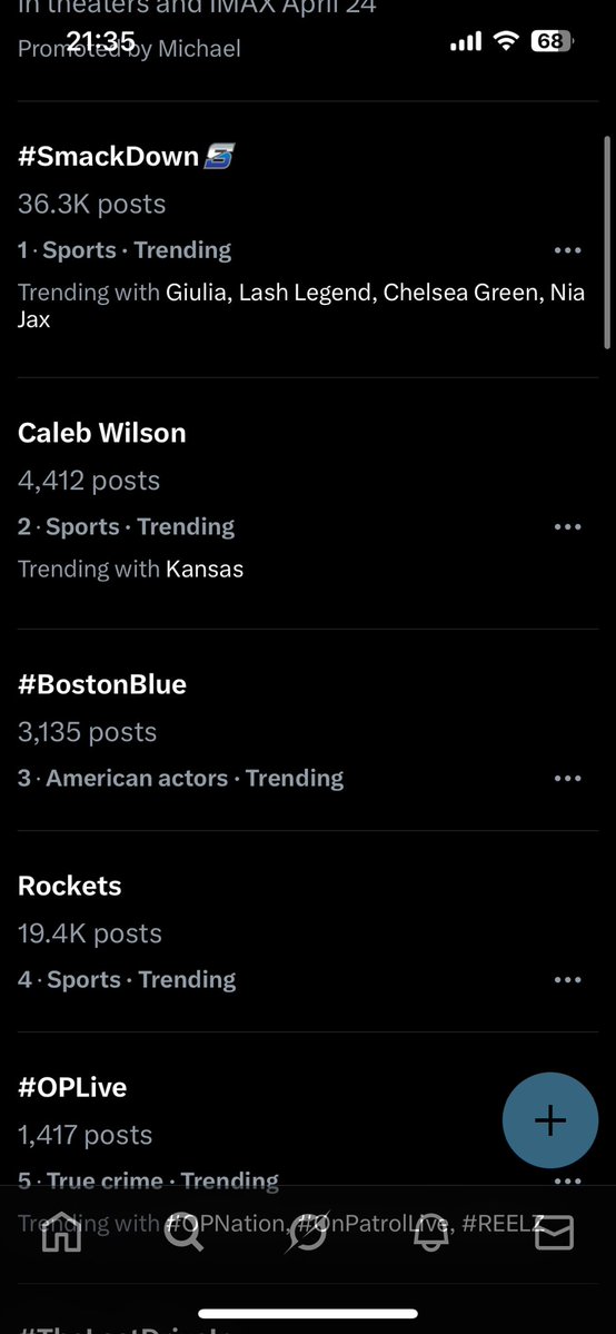 Trending at Number 3!
#BostonBlue 💚💙
<a href="/DonnieWahlberg/">Donnie Wahlberg</a> <a href="/tlwubke1980/">Tiffany</a> <a href="/JesBardsley/">Jesika Bardsley</a> <a href="/finley_kri34207/">Kristie Finley</a> <a href="/vivian2fine/">WAHL.EDITS</a>
