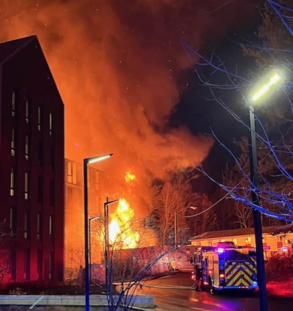 Amherst Ma , 3rd alarm