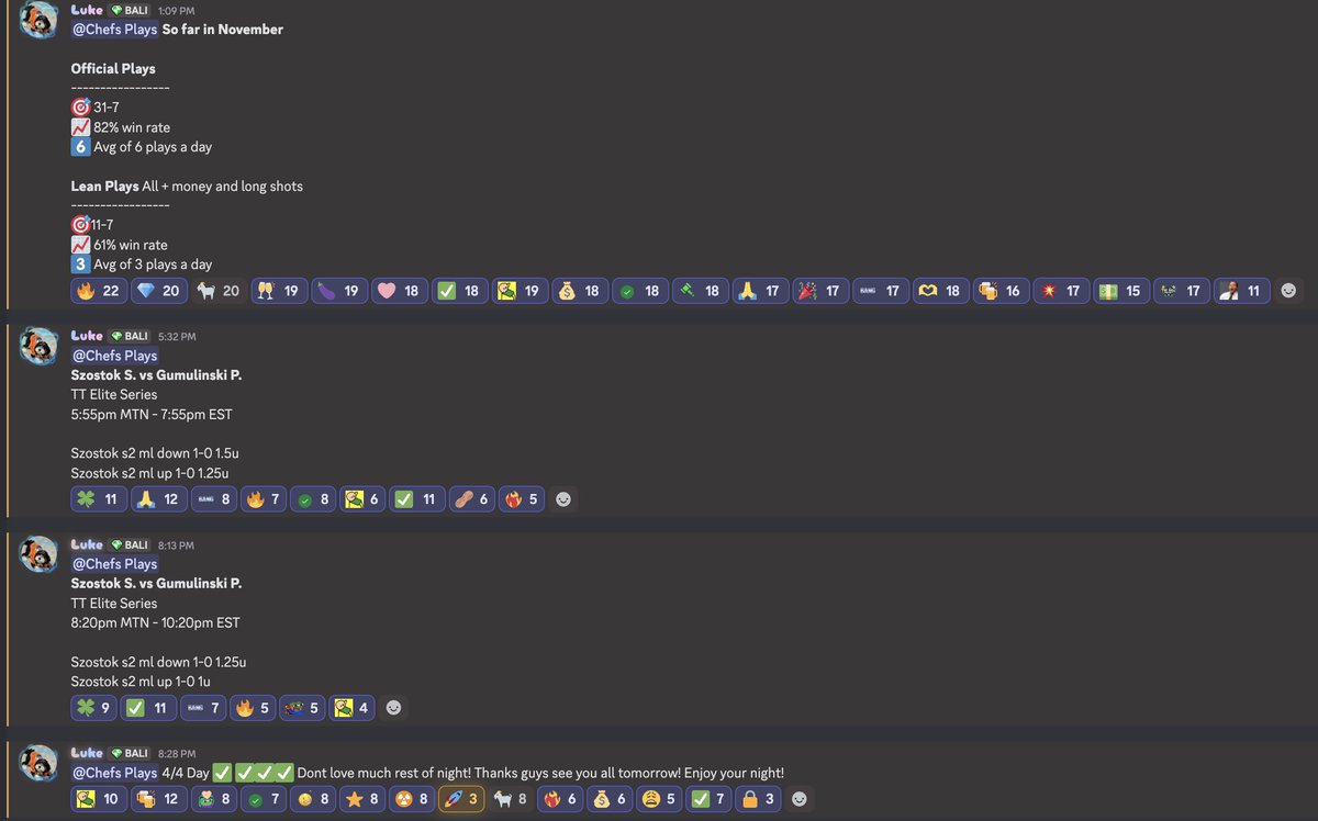 Forever grateful for the community we have at <a href="/Bali_HQ/">Bali HQ 1950+ Units 2025</a> and the family I’m fortunate enough to be able to cash with every day ♥️

Trust the process, trust the data 💰