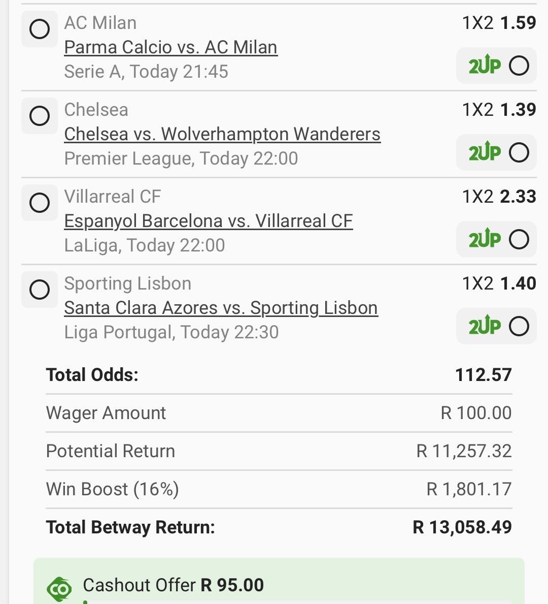Mohale_Evans's tweet image. Straight wins ✅🔥
Welcome to the Weekend ✅🔥
Booking Code 👉 BW1FD6A918