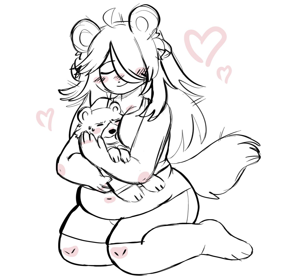 Today is "Hug-A-Bear Day" so I suppose you get a free pass...